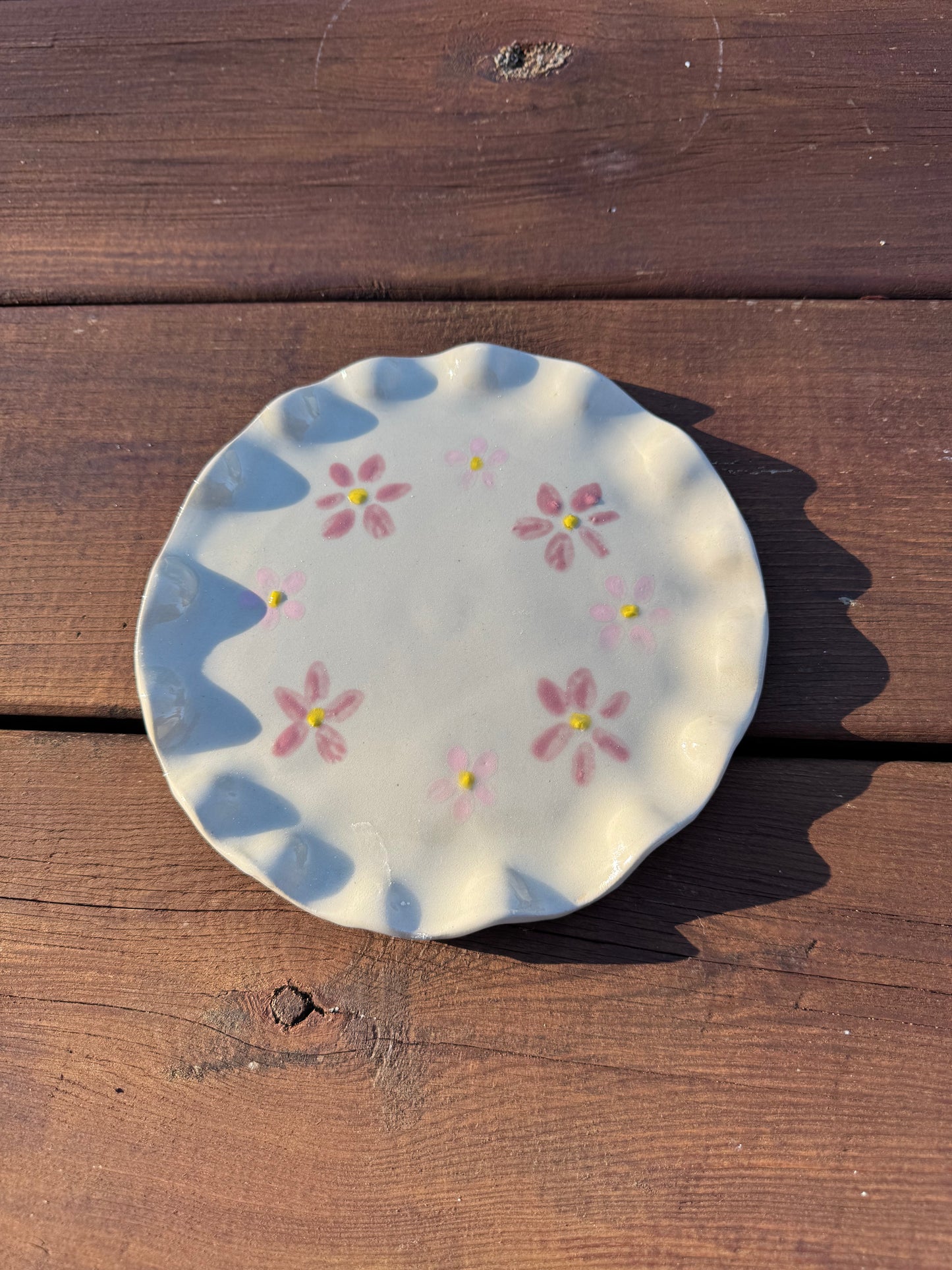 Assiette petites vagues S