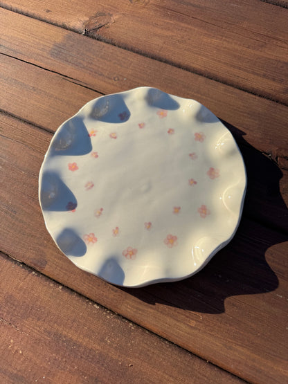 Assiette petites vagues M