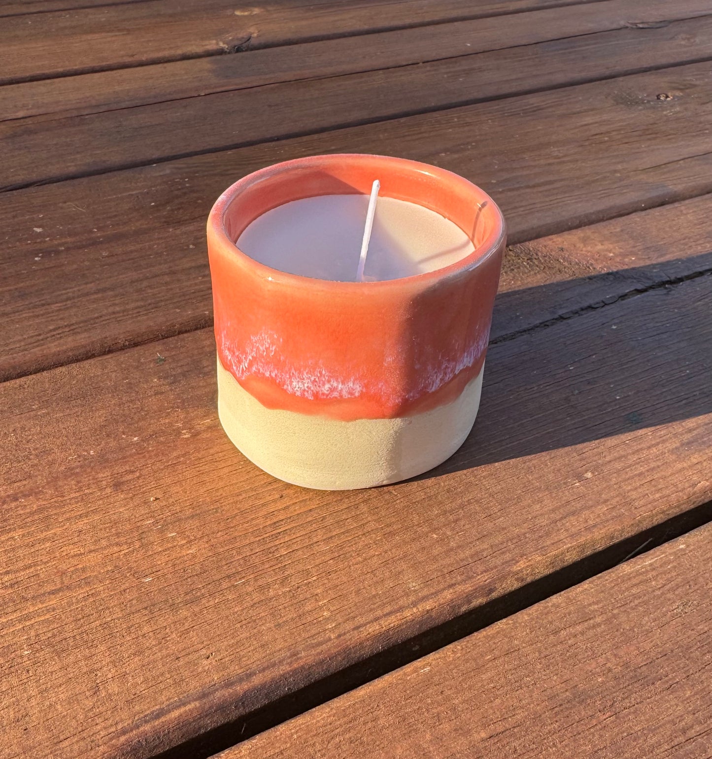 Bougie écume, Fleur de coton